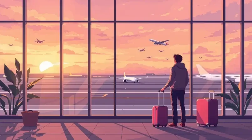 旅行博主被困国外机场，粉丝暖心接力救援